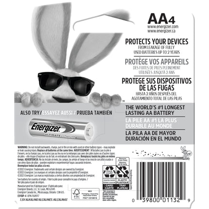 BATERÍA ENERGIZER AA4 - MÁXIMA