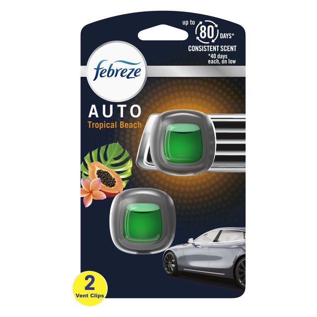 Febreze Auto Tropical Beach 4 Ml - ToskiShop