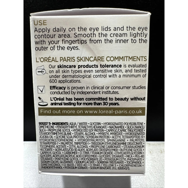 L'Oreal Age Perfect Re-Hydrating Cream, for Mature Skin, Eye, 15 ml