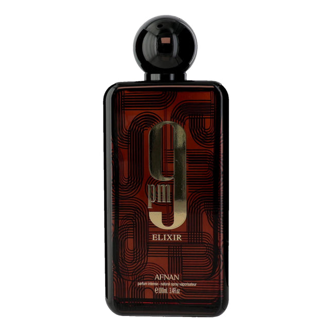 Afnan Unisex 9PM Elixir Extrait de Parfum Vaporizador 3.4 oz Fragancias