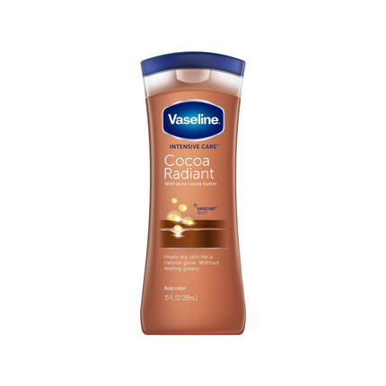 Vaseline - Loción corporal con brillo de cacao de cuidado intensivo