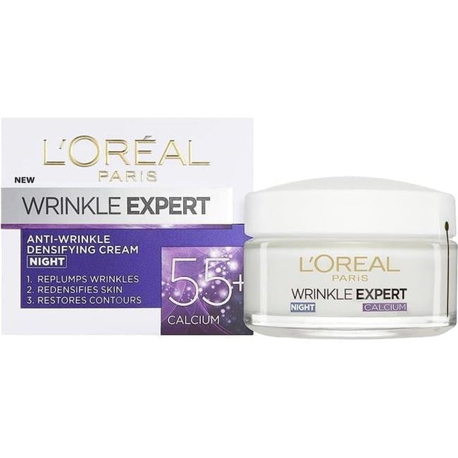 L'OREAL PARIS WRINKLE EXPERT ANTI-WRINKLE DENSIFYING CREAM NIGHT 50ML