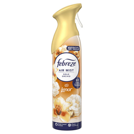 AMBIENTADOR FEBREZE AIR MIST 185ML - ORQUÍDEA DORADA