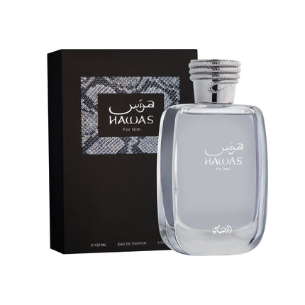 Rasasi Hawas , 3.38 oz EDP Spray 100ML - ToskiShop
