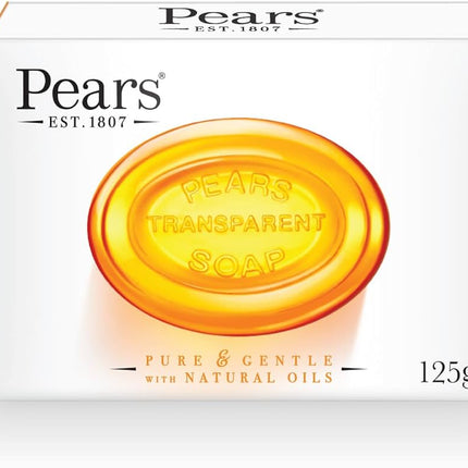 Pears Pure and Gentle with Glycerin and Natural Oils - Bar Soap - Amber - 2 pc - ToskiShop