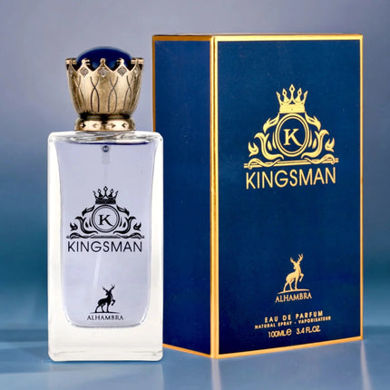 Fragancias Maison Alhambra Kingsman EDP para hombre de 3.4 oz