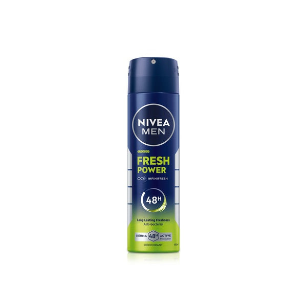 Nivea Men Fresh Power Men's Deodorant Spray 150ML - ToskiShop