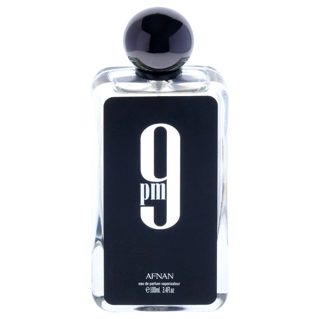 Afnan 9 PM Eau De Parfum Spray, Cologne for Men, 3.4 oz 100ML