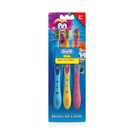ORAL-B NIÑOS PAQUETE DE 3