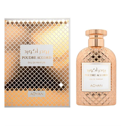 Adyan Unisex Poudre Accord EDP Spray 3.4OZ 100ML