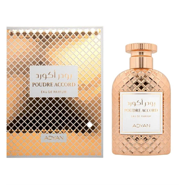 Adyan Unisex Poudre Accord EDP Spray 3.4OZ 100ML