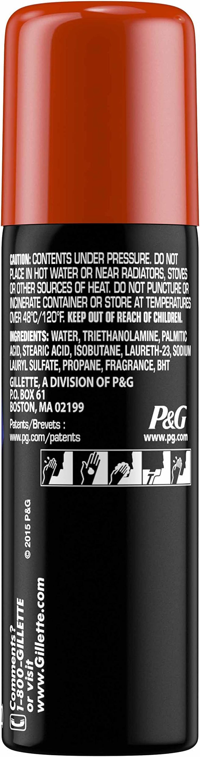 GILLETTE SHAVE GEL 200 ML - REGULAR (NBC) - ToskiShop