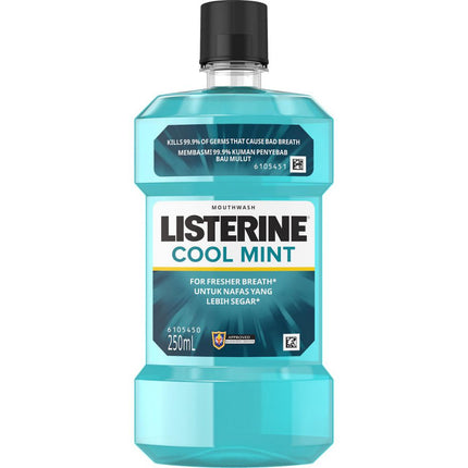 LISTERINE MOUTHWASH 250ML - COOL MINT - ToskiShop