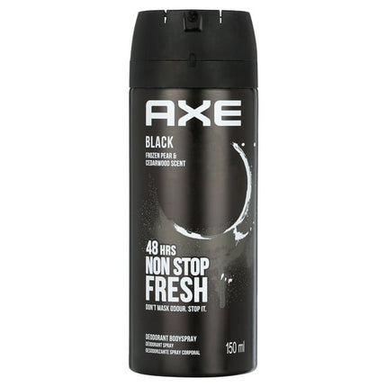 Axe Black Body Spray para hombre, 157 ml