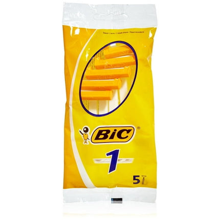 Bic Classic Disposable Razors for Normal Skin - 5 Pack - ToskiShop