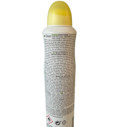 Dove Grapefruit & Lemongrass Antiperspirant Deodorant, 250 ML - ToskiShop