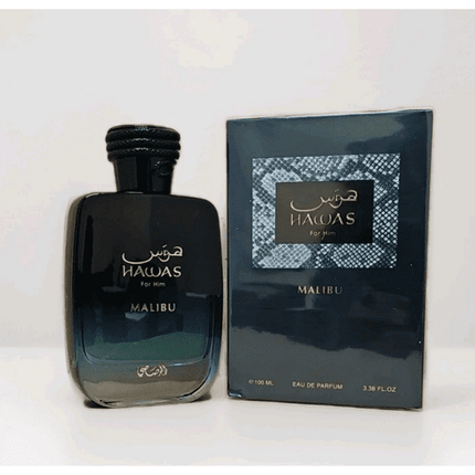 Rasasi Men's Hawas Malibu EDP Spray 3.4 oz - ToskiShop