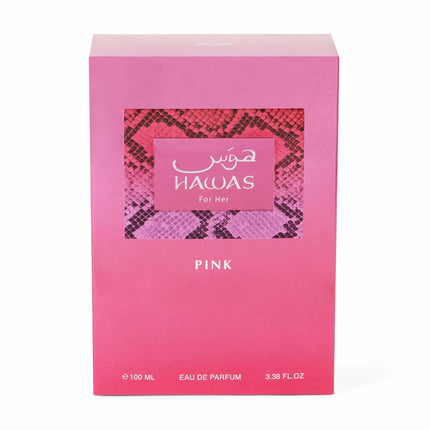 Hawas Collection - Hawas Pink by Rasasi for Women - 3.38 oz EDP Spray
