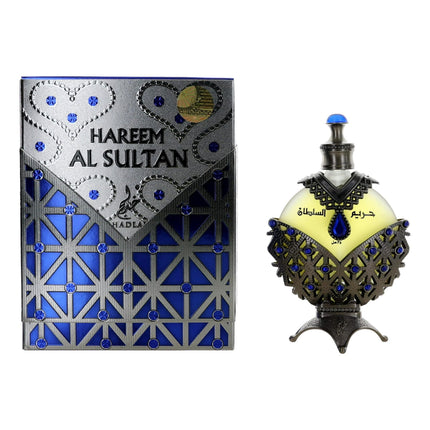 Khadlaj Hareem Al Sultan Blue de Al Khadlaj, aceite de perfume de 1.18 oz para unisex