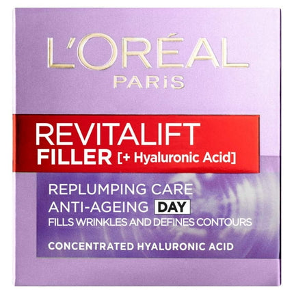 L'Oréal Paris Revitalift Filler Renew Replumping Care Anti-Ageing Day Cream 50ML