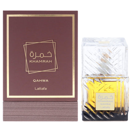 Lattafa Khamrah Qahwa , 3.4 oz EDP Spray - ToskiShop