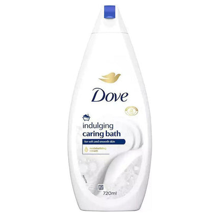 DOVE BATH INDULGING CREAM 500ML 16.9FL.OZ PACK OF 2