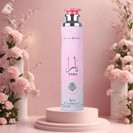 LATTAFA Yara Air Freshener 300ML (10.1 OZ) By Lattafa | A Refreshing Citrus & Floral Air Freshener With A Musky, Lasting Finish. - ToskiShop