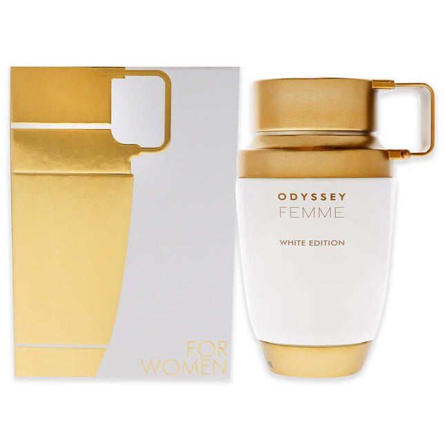 Odyssey Femme White Edition para mujer - Vaporizador EDP de 100 ml y 2.7 onzas