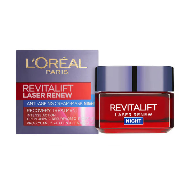 L'Oreal Paris Revitalift Laser Renew Anti-Aging Cream-Mask Night 50ML