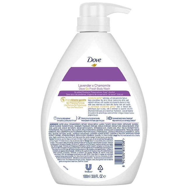 DOVE BW 1L - LAVENDER & CHAMO