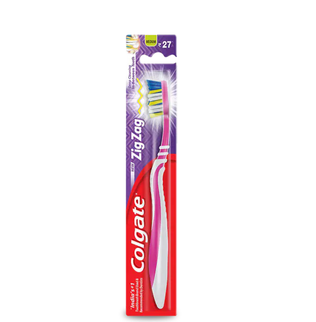 COLGATE ZIGZAG+ ANTI-BACTERIAL SINGLE PC - ToskiShop